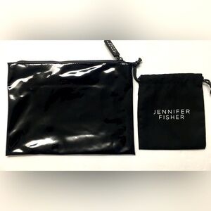 Jennifer Fisher Jewelry Pouch Black